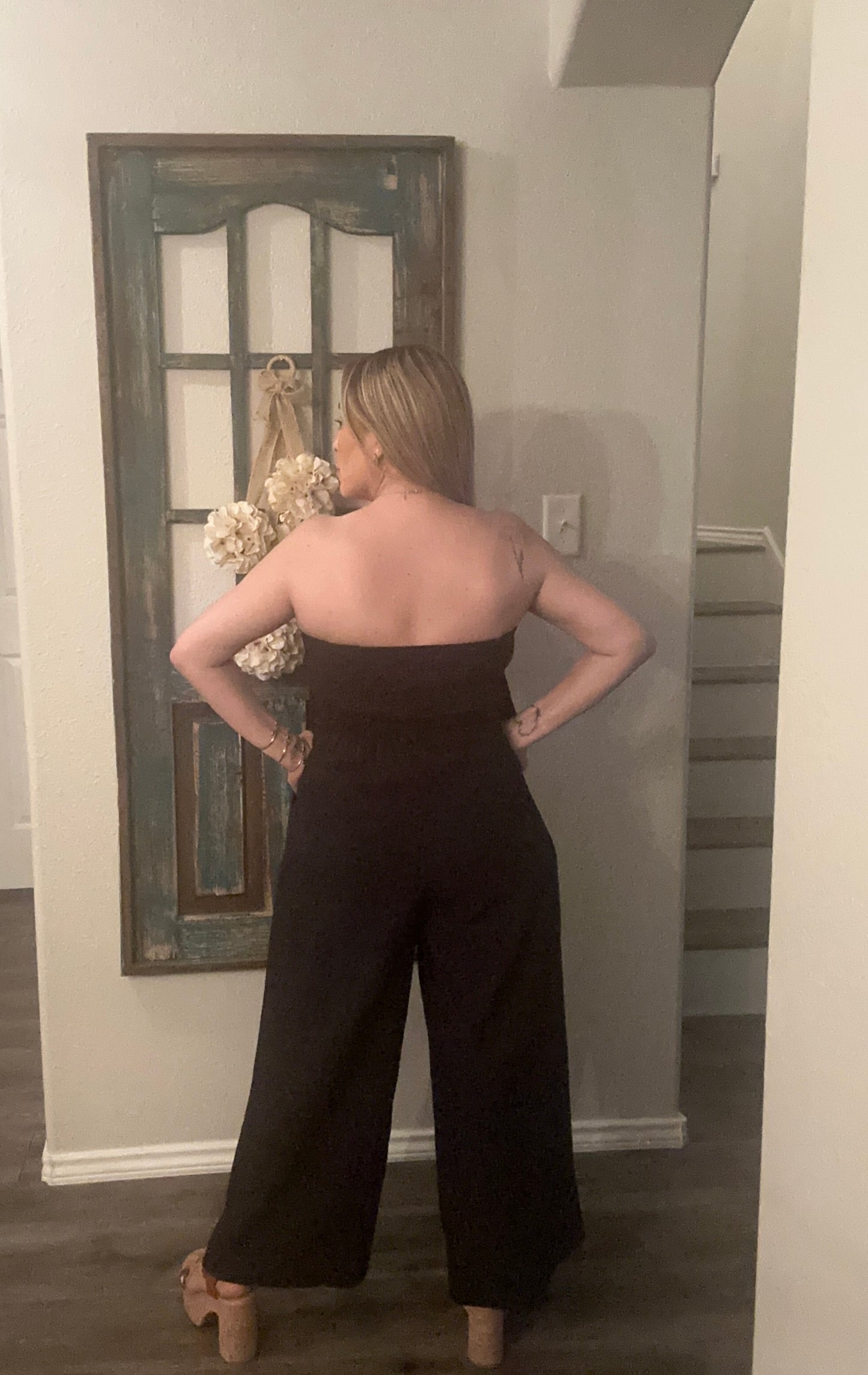 Ruffle Bodice Jumpsuit